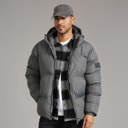 Avant Garde Mens Rawlins Puffer Jacket Charcoal