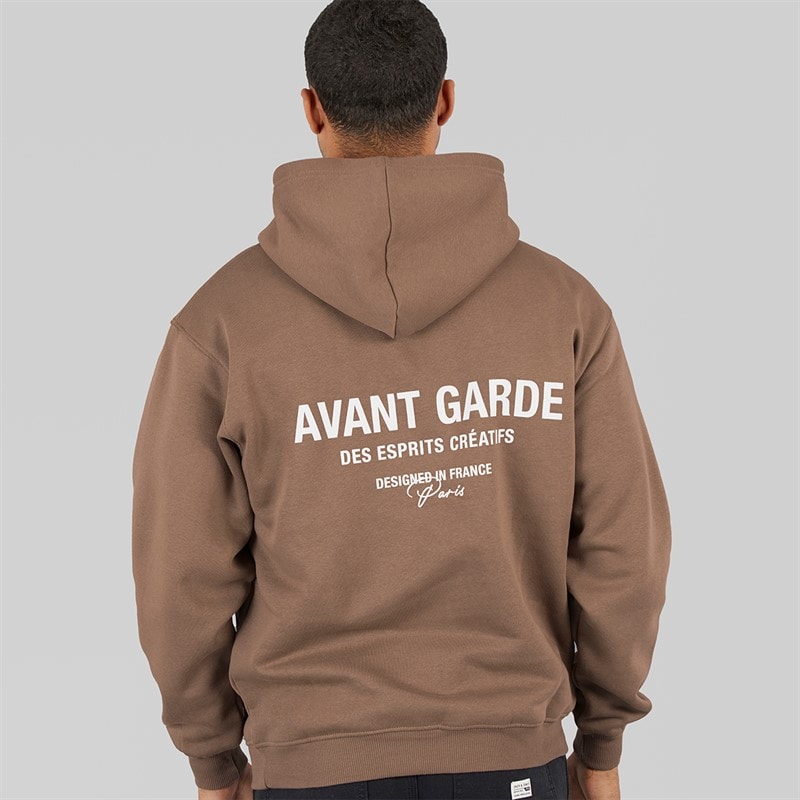 Avant Garde Mens Creatives Hoodie Mink - Image 2