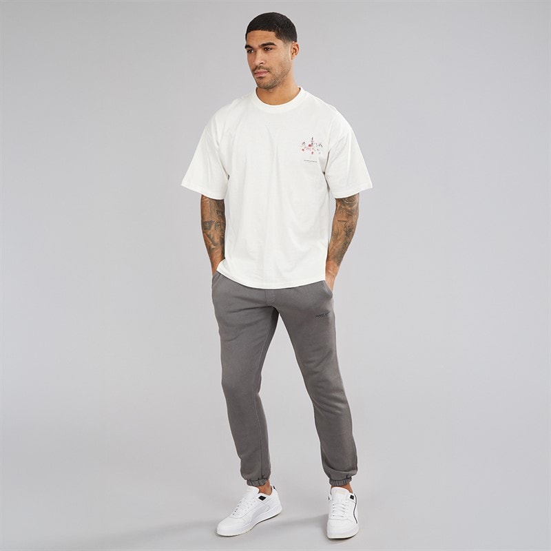 Avant Garde Mens Gradient T-Shirt Off White - Image 4