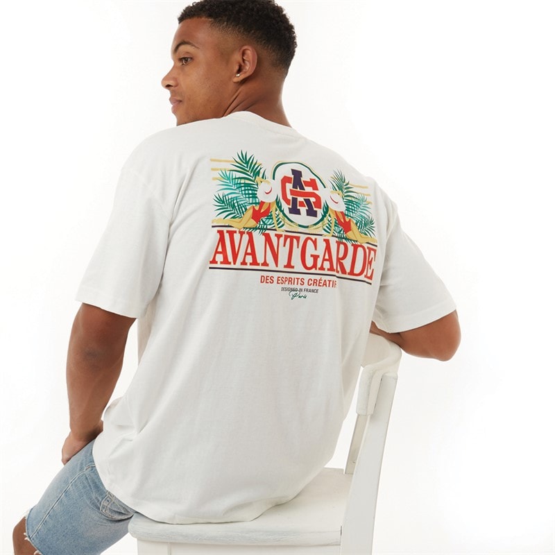 Avant Garde Mens Royale T-Shirt Off White