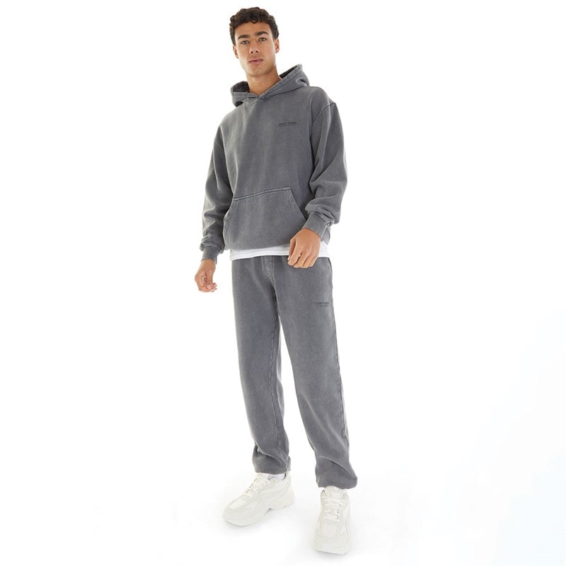 Avant Garde Mens Creatives Pigment Dye Hoodie Steel - Image 4