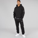 Avant Garde Mens Badge Tracksuit Black