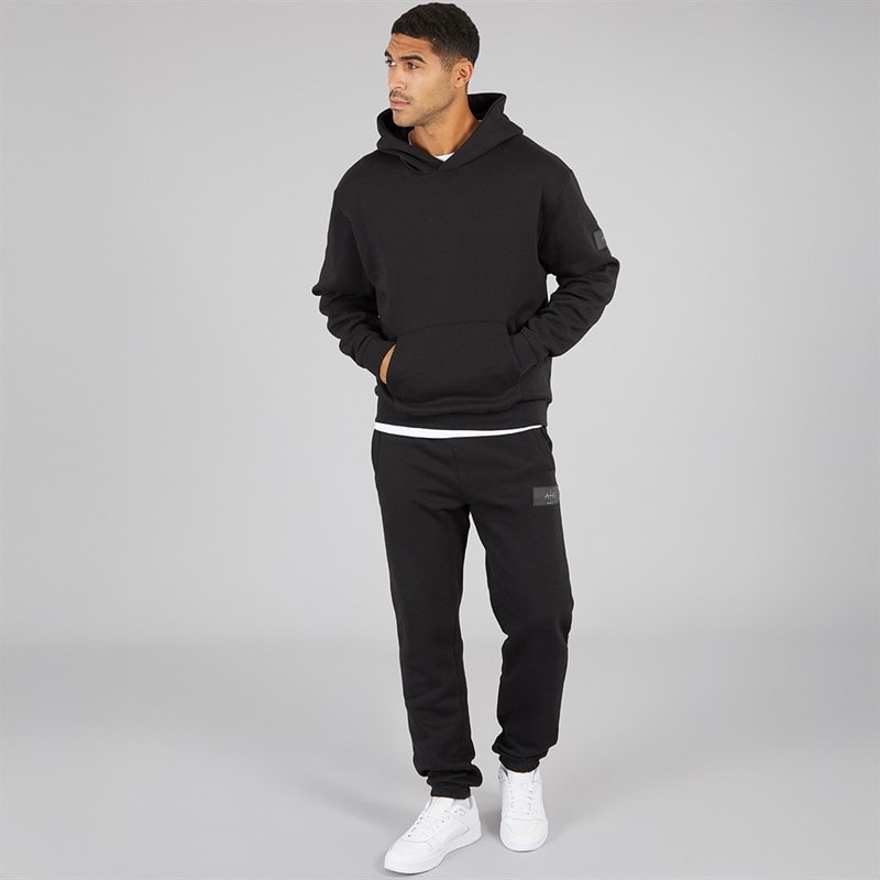 Avant Garde Mens Badge Tracksuit Black - Image 4