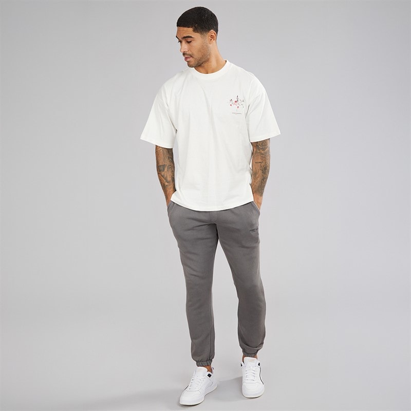 Avant Garde Mens Creatives Pigment Dye Joggers Steel - Image 4