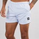 Avant Garde Mens Farris Crinkle Swim Shorts Silver Blue