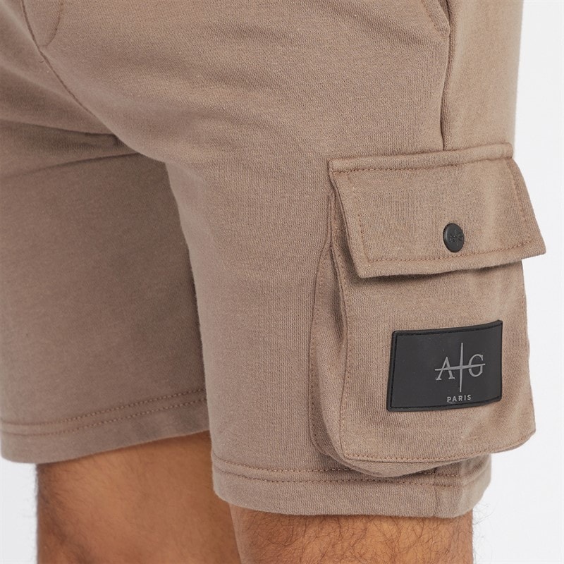 Avant Garde Mens Elation T-Shirt And Shorts Set Mink - Image 5