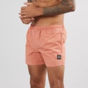 Avant Garde Mens Farris Crinkle Swim Shorts Burnt Orange