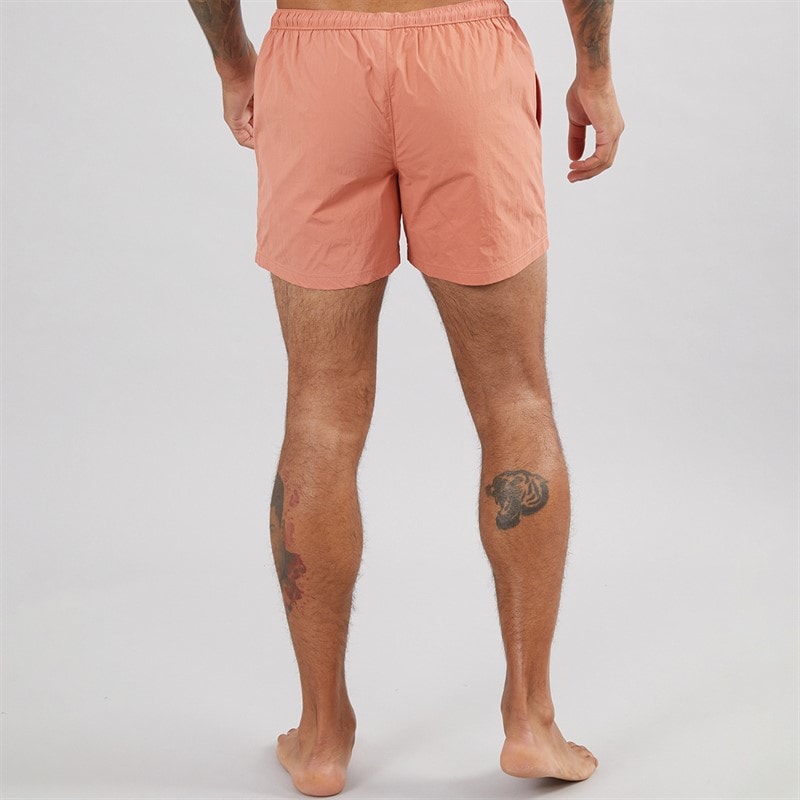 Avant Garde Mens Farris Crinkle Swim Shorts Burnt Orange - Image 2