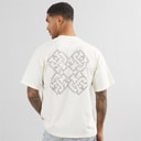 Avant Garde Mens Emblem T-Shirt Off White