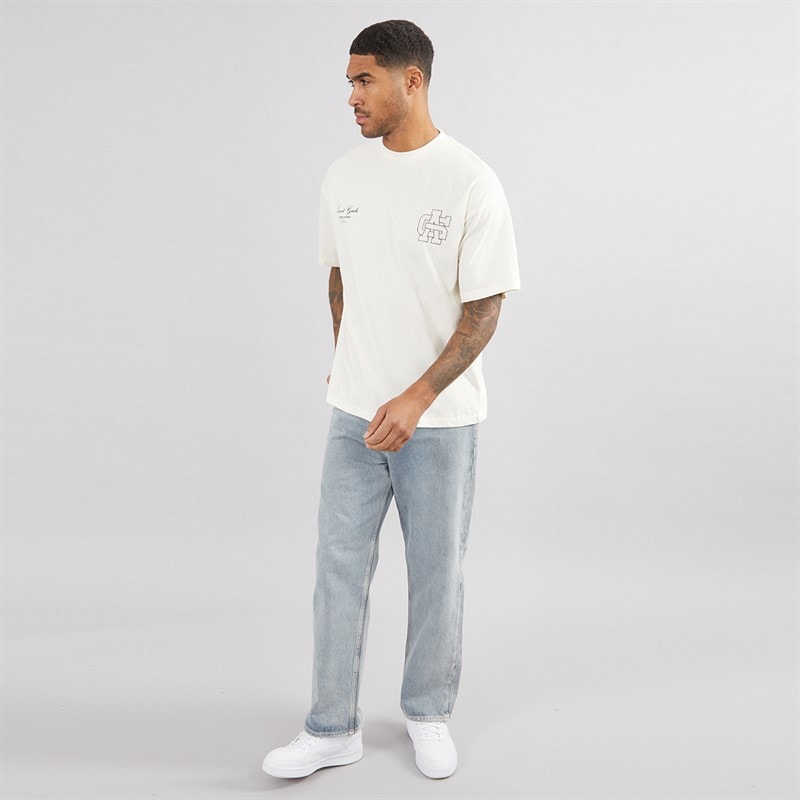 Avant Garde Mens Emblem T-Shirt Off White - Image 4