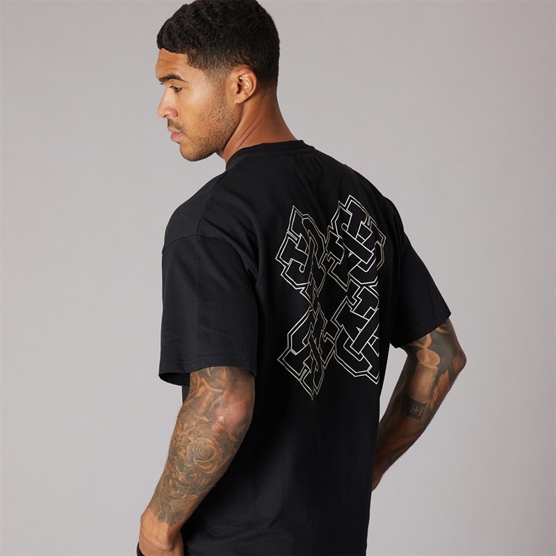 Avant Garde Mens Emblem T-Shirt Black - Image 2