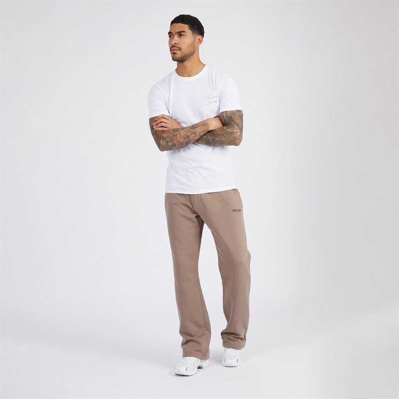 Avant Garde Mens Straight Leg Joggers Mink - Image 3