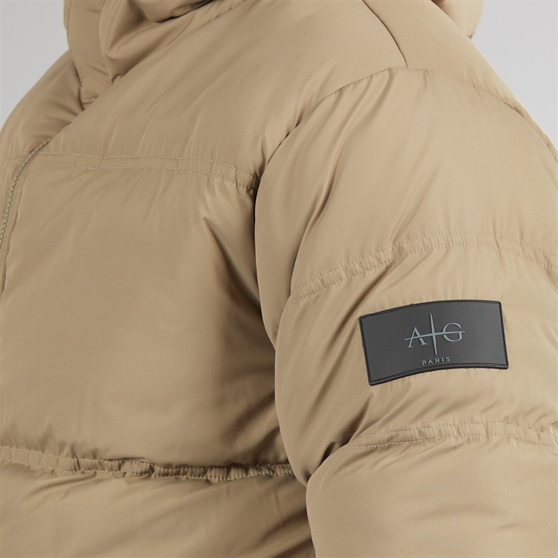 Avant Garde Mens Rawlins Puffer Jacket Mink - Image 3