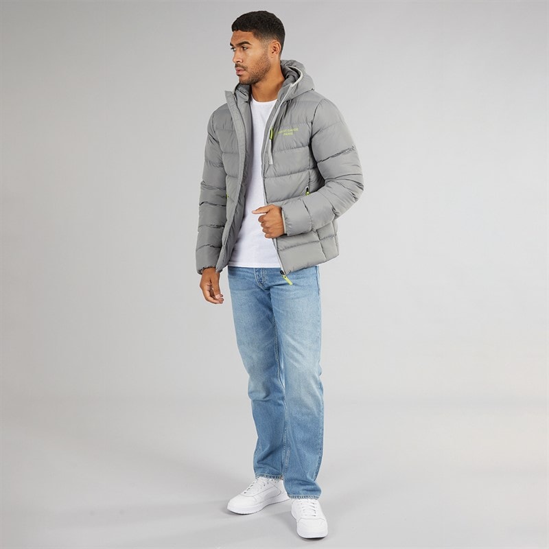 Avant Garde Mens Thor Puffer Jacket Slate - Image 5