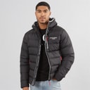 Avant Garde Mens Thor Puffer Jacket Black