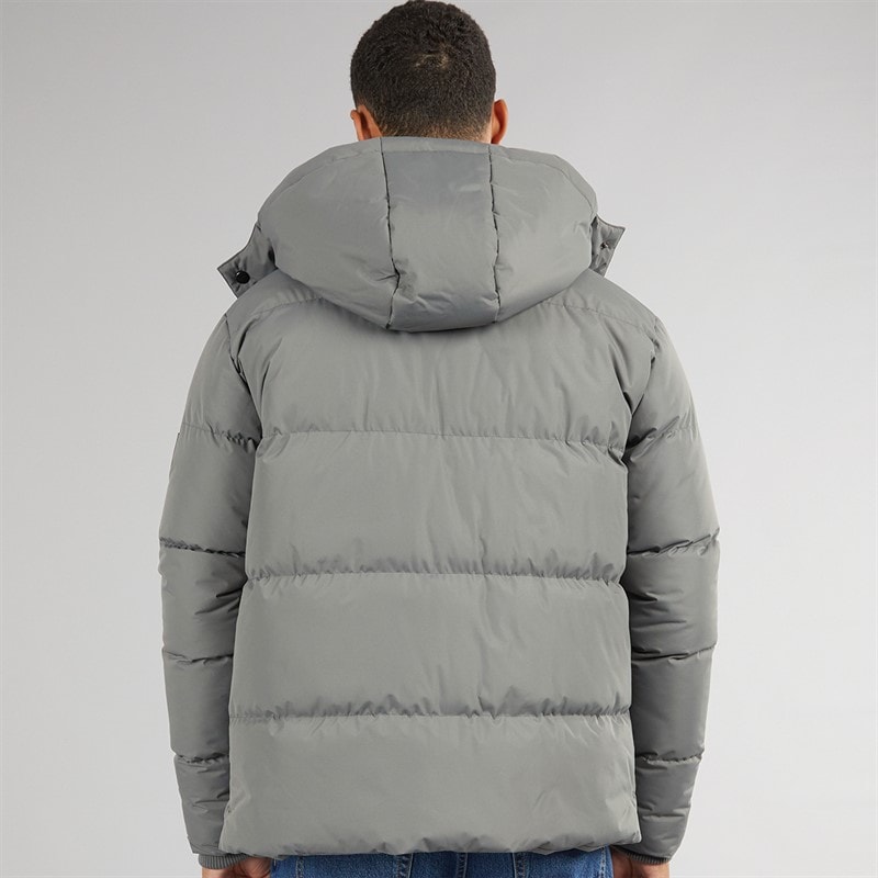 Avant Garde Mens Cottian Puffer Jacket Charcoal - Image 2