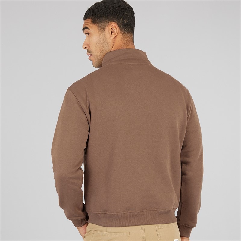 Avant Garde Mens Vespa 1/4 Zip Sweatshirt Mink - Image 2