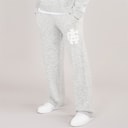 Avant Garde Mens AG Brushed Knit Joggers Light Grey Marl