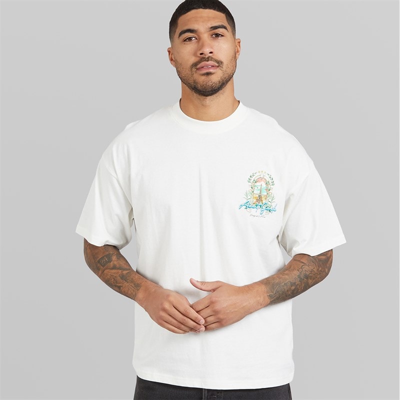 Avant Garde Mens Windows T-Shirt Off White - Image 2