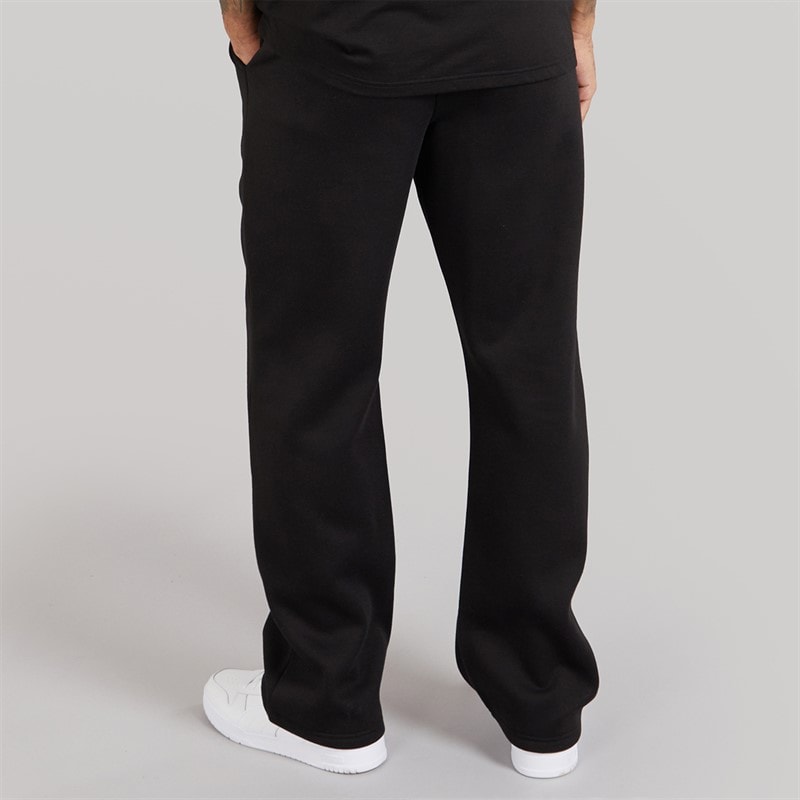 Avant Garde Mens Lowell Open Hem Joggers Black - Image 2