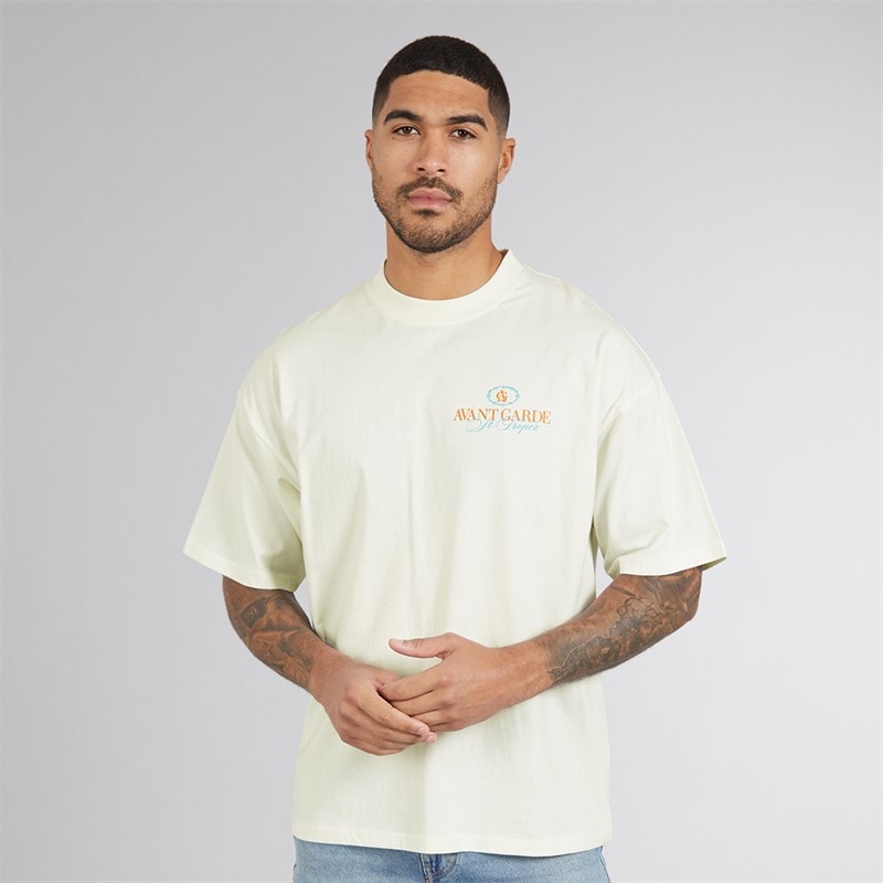 Avant Garde Mens Terrain T-Shirt Off White - Image 2