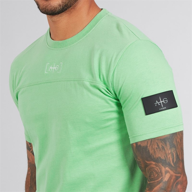 Avant Garde Mens Elation T-Shirt And Shorts Set Neptune Green - Image 3