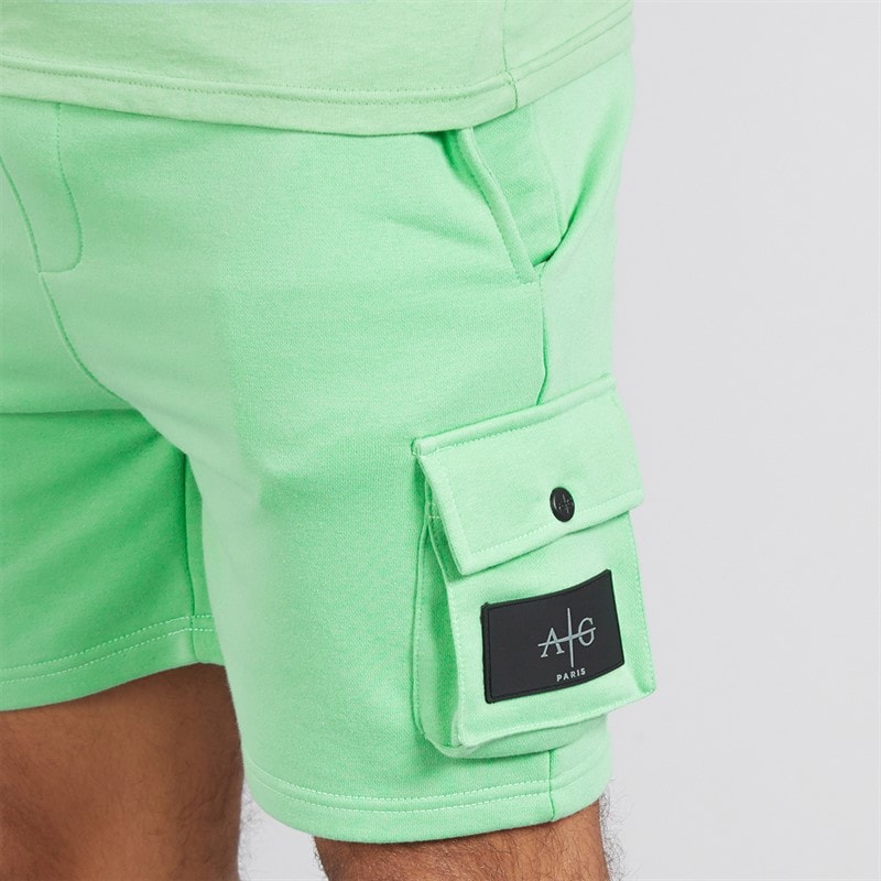 Avant Garde Mens Elation T-Shirt And Shorts Set Neptune Green - Image 5