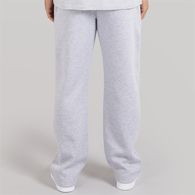 Avant Garde Mens Lowell Open Hem Joggers Light Grey Marl - Image 2
