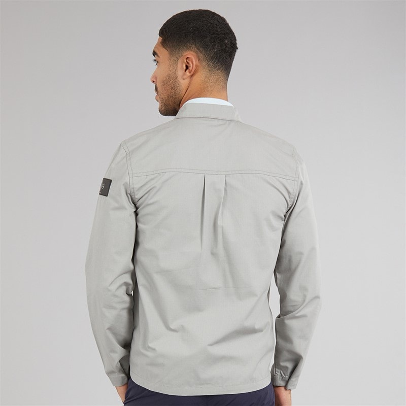 Avant Garde Mens Arden Overshirt Ice Grey - Image 2