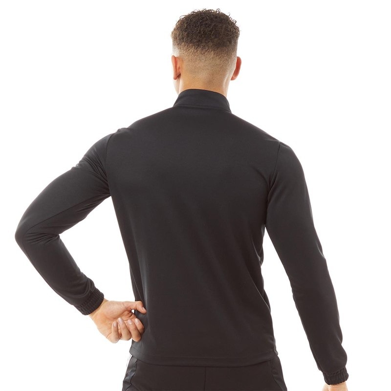 adidas Mens Entrada 22 1/4 Zip Training Top Black/White - Image 2