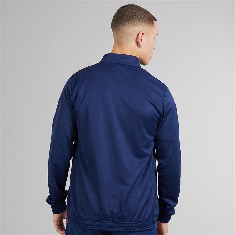 adidas Mens Entrada 22 Poly Training Jacket Team Navy Blue - Image 2