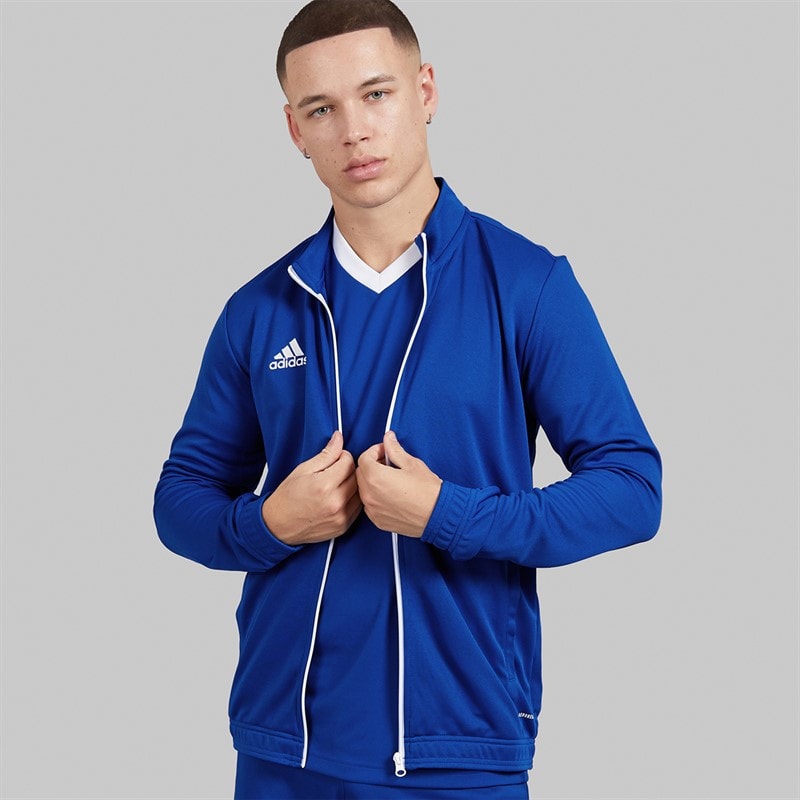adidas Mens Entrada 22 Poly Training Jacket Team Royal Blue - Image 1