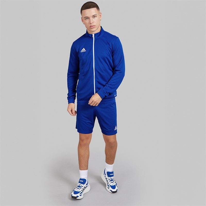 adidas Mens Entrada 22 Poly Training Jacket Team Royal Blue - Image 4