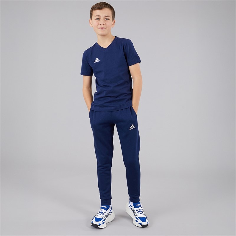 adidas Junior Entrada 22 T-Shirt Team Navy Blue - Image 5