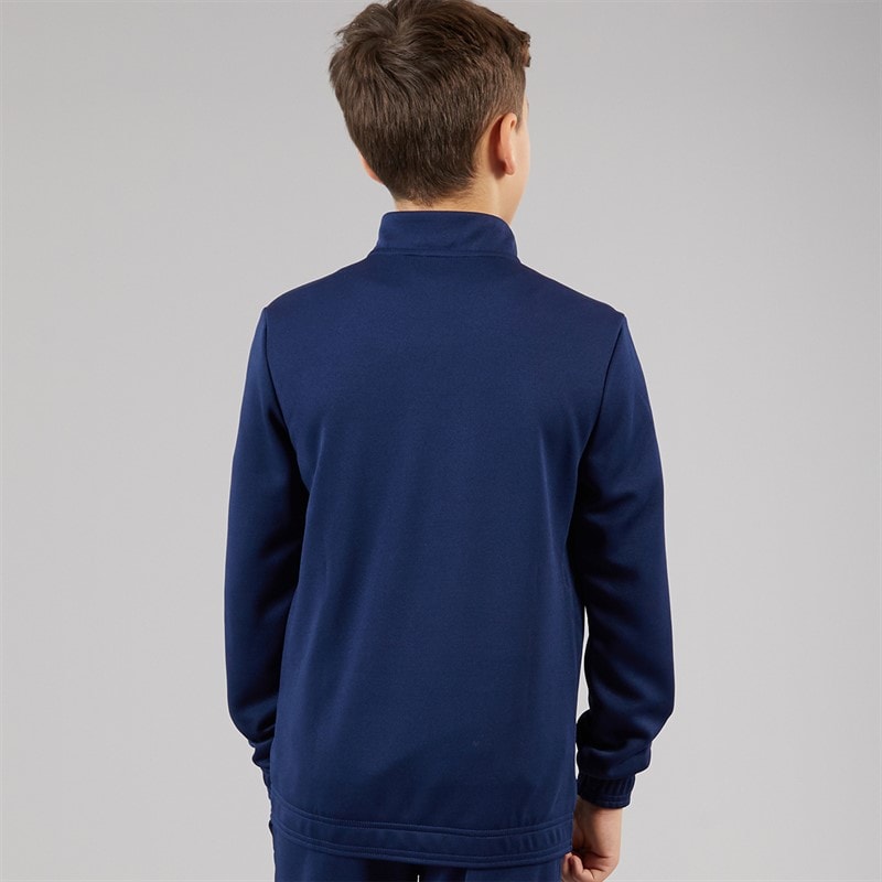 adidas Junior Entrada 22 Poly Track Jacket Team Navy Blue - Image 2