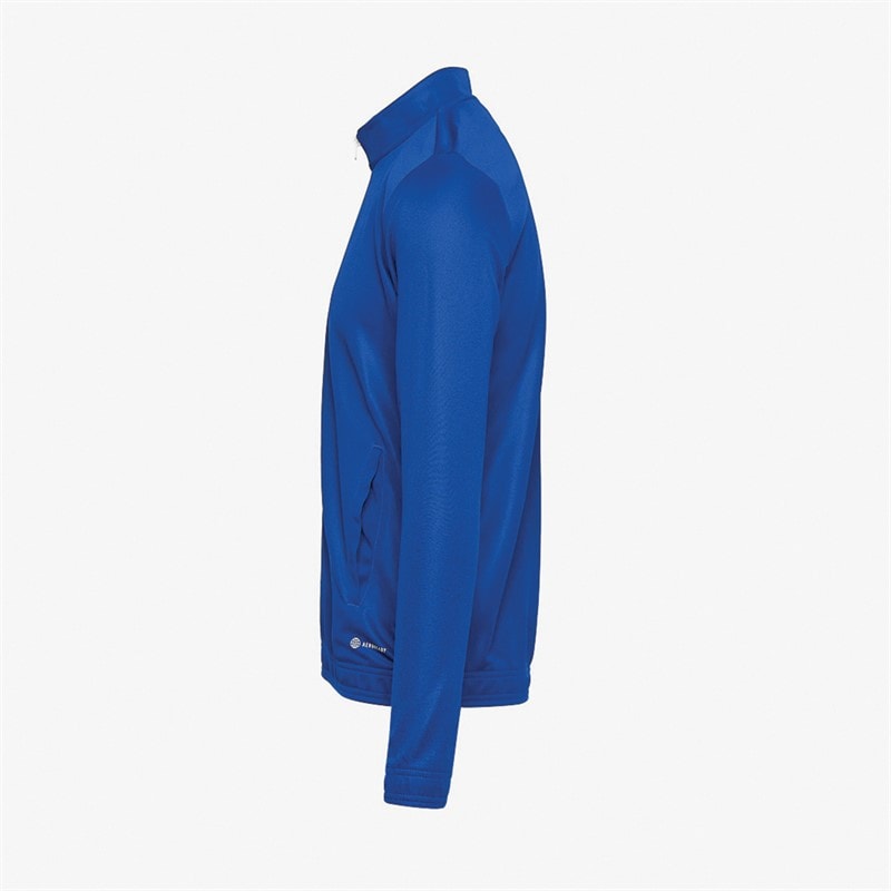 adidas Junior Entrada 22 Poly Training Jacket Team Royal Blue - Image 3
