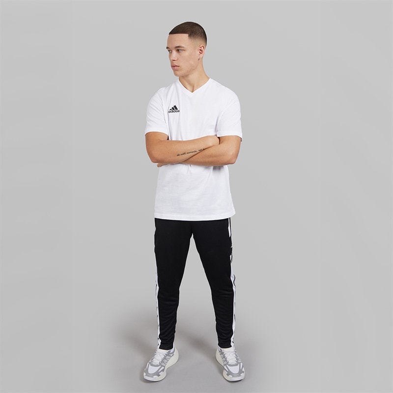 adidas Mens Entrada 22 T-Shirt White - Image 4