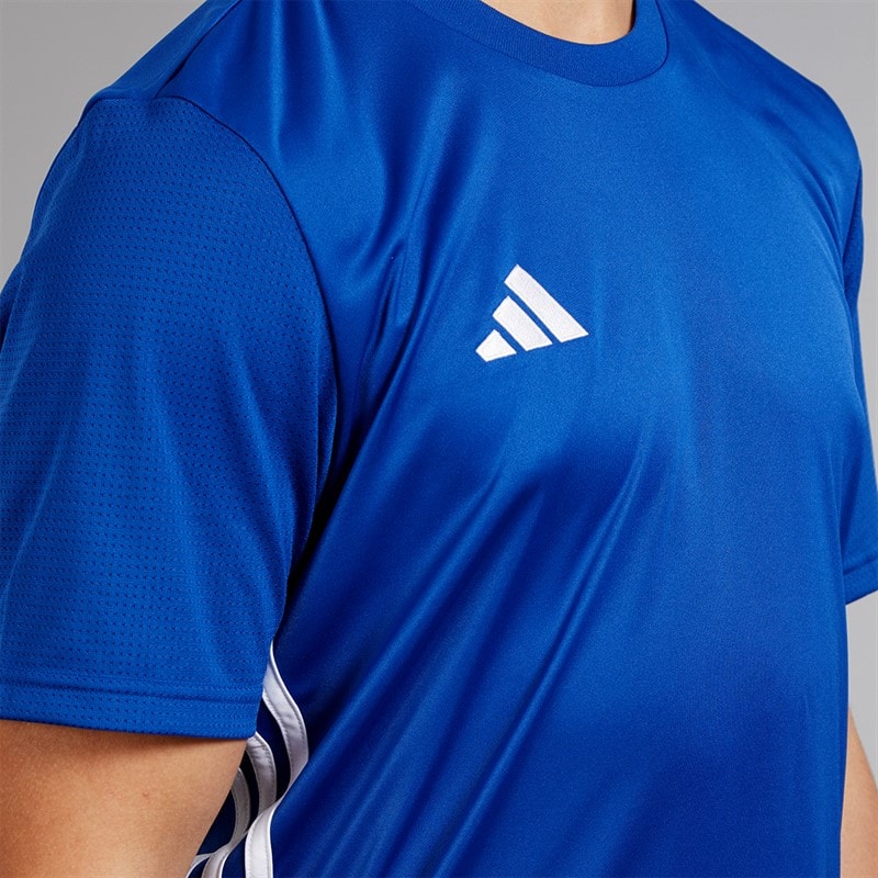 adidas Men's Tabela 23 T-Shirt Royal Blue/White - Image 3