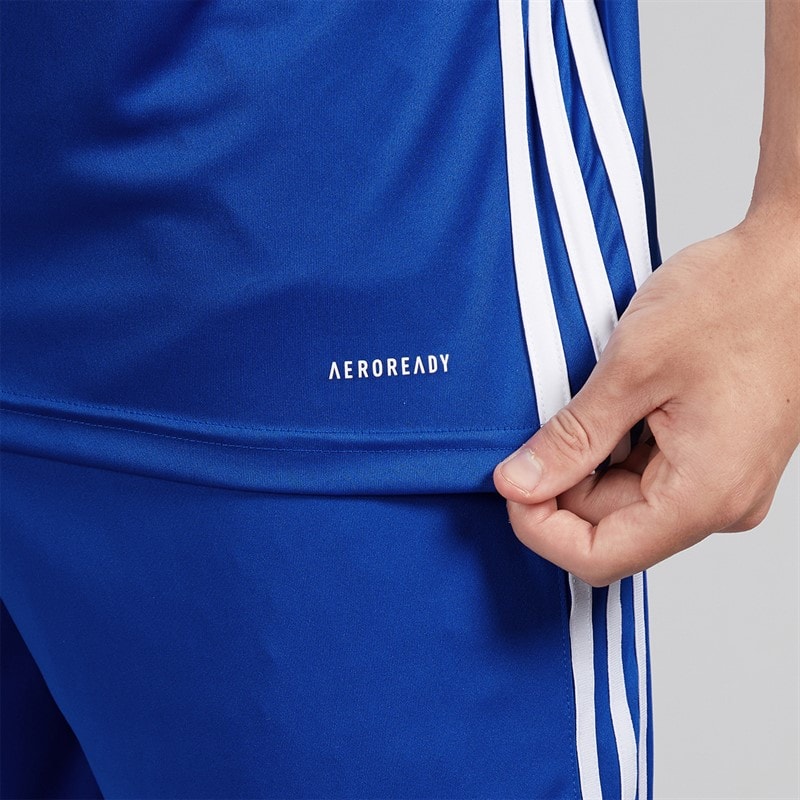 adidas Men's Tabela 23 T-Shirt Royal Blue/White - Image 5