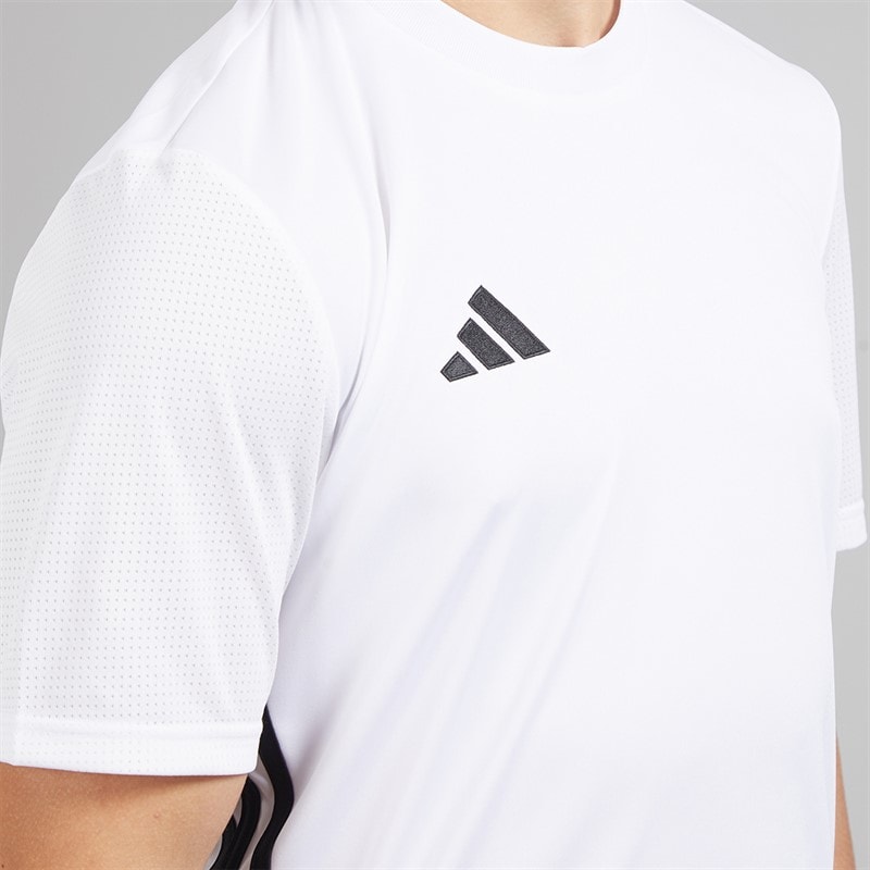 adidas Men's Tabela 23 T-Shirt White/Black - Image 3