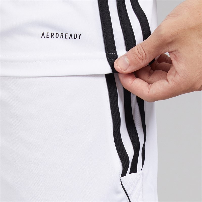 adidas Men's Tabela 23 T-Shirt White/Black - Image 5