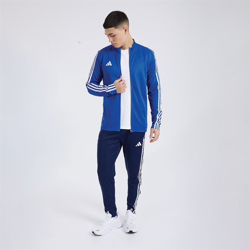 adidas Mens Tiro 23 Track Jacket Royal Blue/White - Image 4