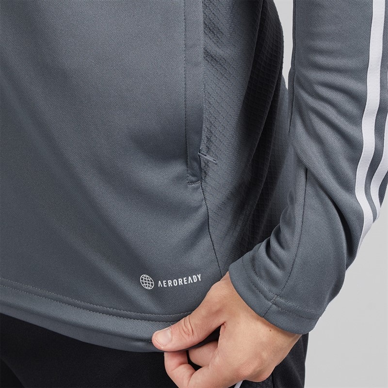adidas Mens Tiro 23 Track Jacket Team Onix/White - Image 5