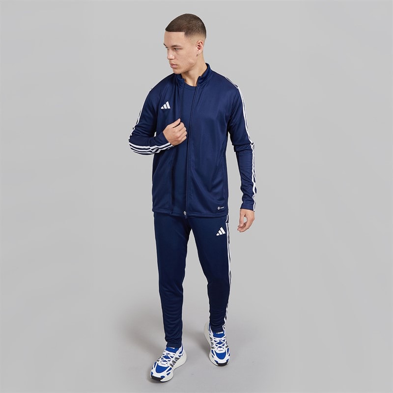 adidas Mens Tiro 23 League Track Pants Team Navy Blue/White - Image 4