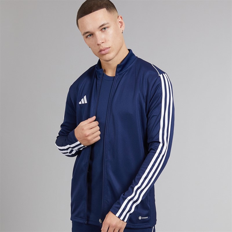 adidas Mens Tiro 23 Track Jacket Team Navy Blue/White
