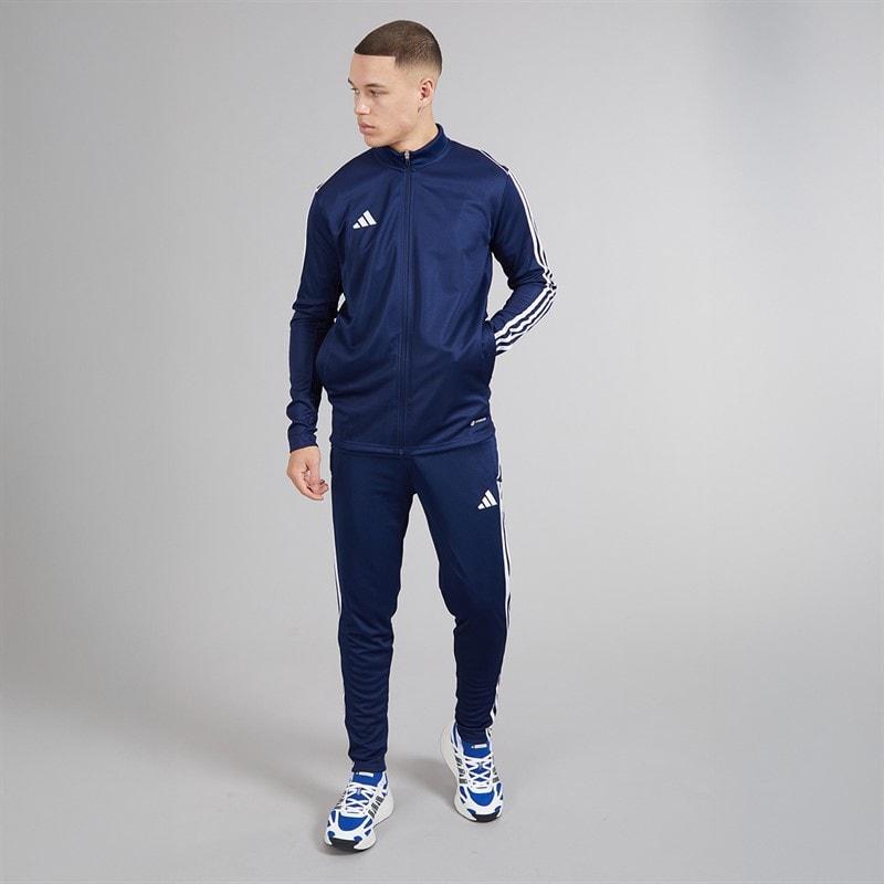 adidas Mens Tiro 23 Track Jacket Team Navy Blue/White - Image 4