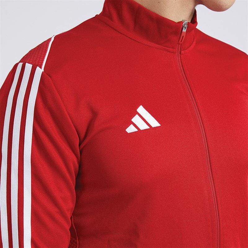 adidas Mens Tiro 23 Track Jacket Team Power Red/White - Image 3