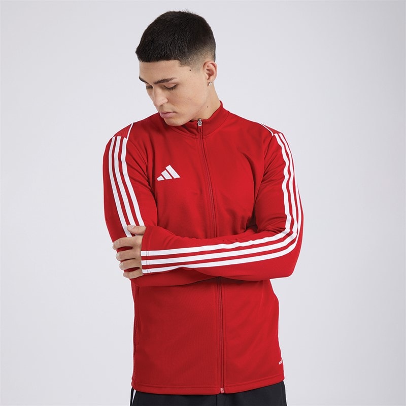 adidas Mens Tiro 23 Track Jacket Team Power Red/White - Image 5