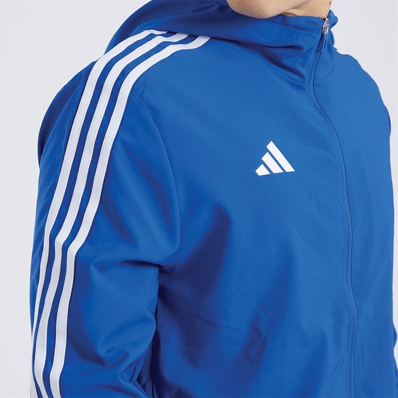 adidas Mens Tiro 23 Windbreaker Jacket Royal Blue/White - Image 3