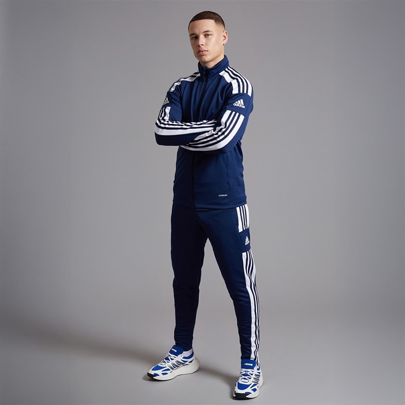 adidas Mens Squadra 21 Track Jacket Navy/White - Image 4